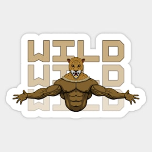 Cheetah Wild Sticker